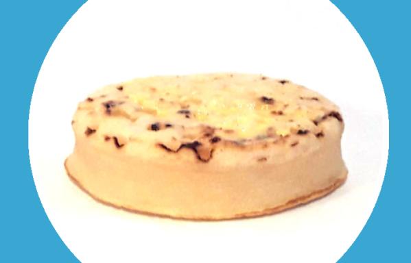 Crumpet with low-fat spread