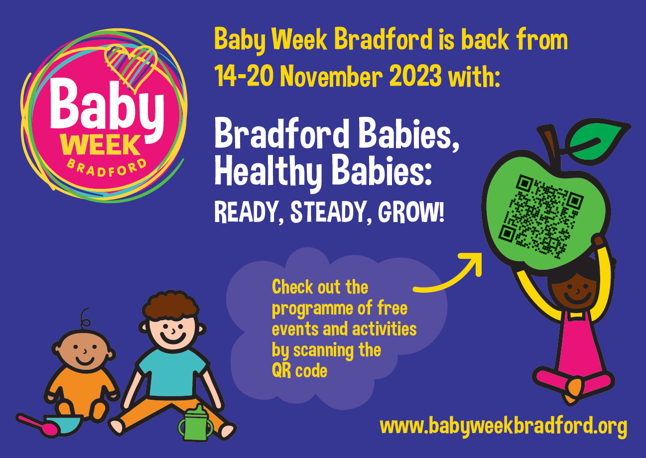 Get Ready, Steady, Grow for Baby Week Bradford’s 6th Year