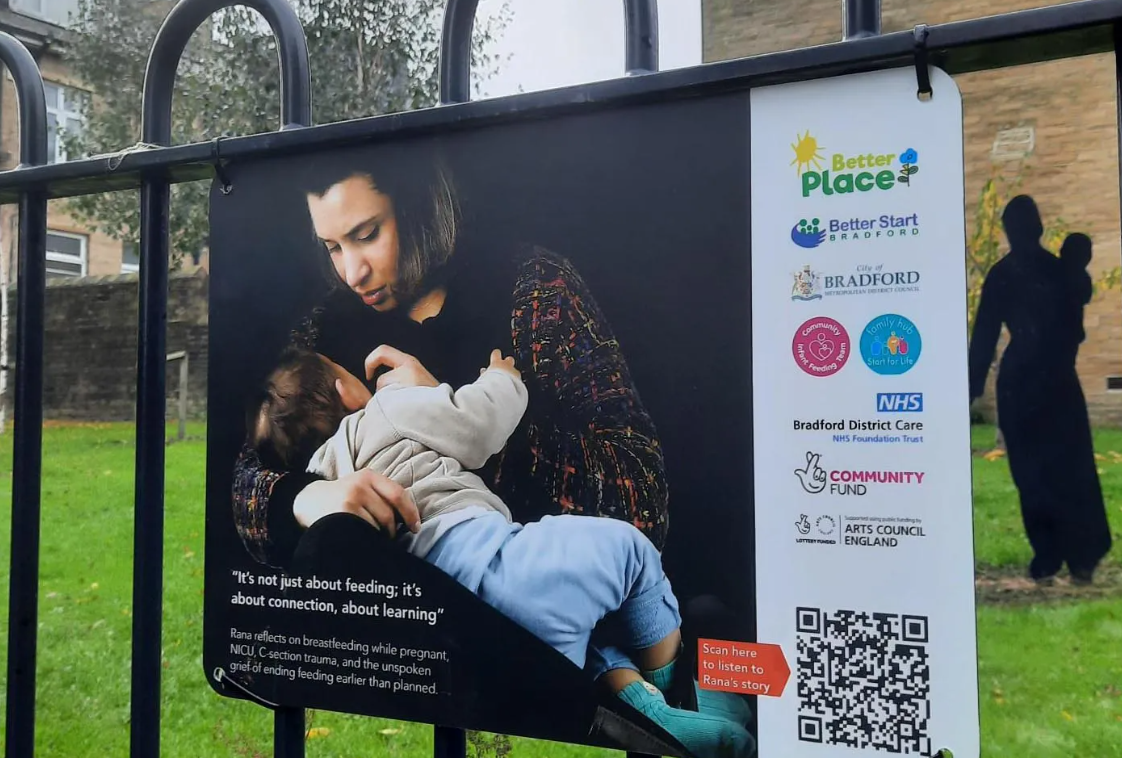 Holding Time Milk Line launched in Baby Week Bradford